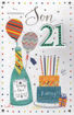 Picture of SON 21ST BIRTHDAY CARD